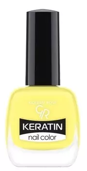 Лак для ногтей Golden Rose с кератином Keratin Nail Color - 77