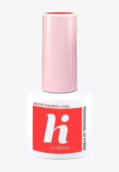 Лак для ногтей Hi Hybrid Sport Uv Gel Polish Hi Hybrid, цвет neon salmon