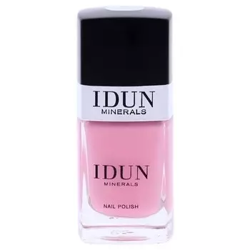 Лак для ногтей IDUN Minerals, наполненный витаминами и маслом сладкого миндаля, 0,37 унции, светло-розовый