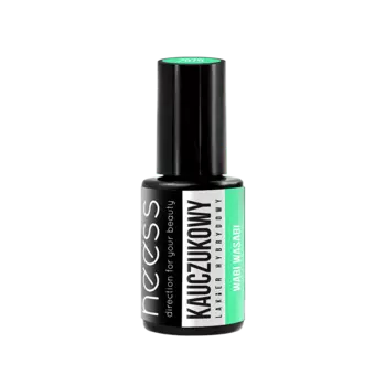 Лак для ногтей каучуковый гибридный васаби ваби Neess, 4 мл