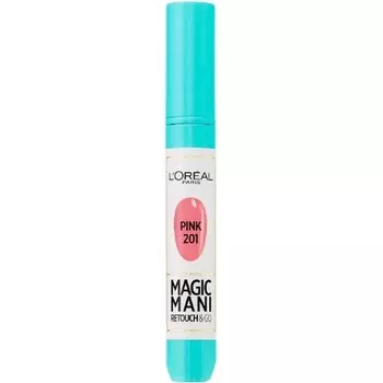 Лак для ногтей L'Oreal Paris Magic Mani Retouch & Go 201 Розовый, L'Oreal