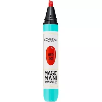 Лак для ногтей L'Oreal Paris Magic Mani № 401 красный 4 мл, L'Oreal