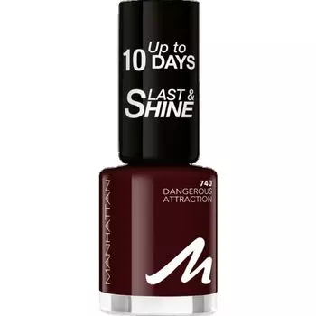 Лак для ногтей Last & Shine 740 Dangerous Attraction Manhattan, 8 ml