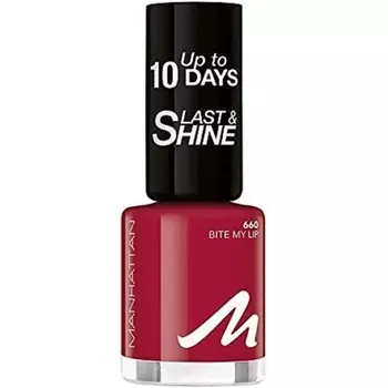 Лак для ногтей Last & Shine Bite My Lip 8 мл, Manhattan