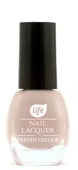 Лак для ногтей Life 238, бежевый