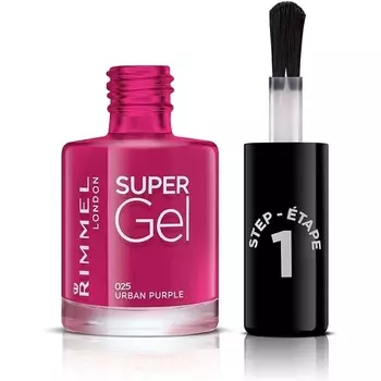 Лак для ногтей London Supergel Kate 025 Urban Purple 12 мл, Rimmel