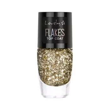 Лак для ногтей Lovely Flakes Top Coat 2, 8мл