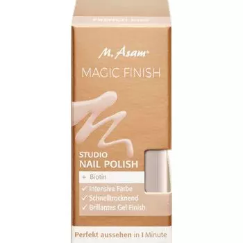 Лак для ногтей Magic Finish Studio «Французский поцелуй» M. Asam, 8 ml