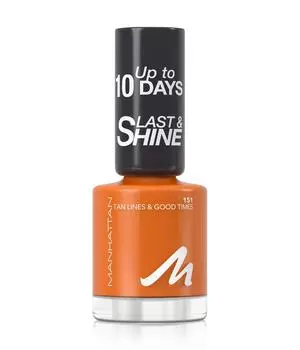 Лак для ногтей Manhattan Last & Shine Nail Polish, Tan Lines+Good Times, 8 ml