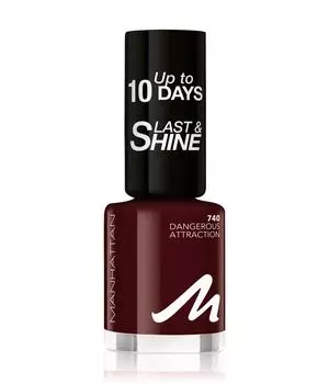 Лак для ногтей Manhattan Last & Shine, Nr. 740 - Dangerous Attraction, 8 ml