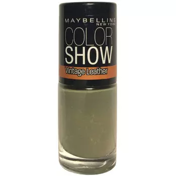 Лак для ногтей Maybelline New York Colorshow Vintage Leather 208 Sage Staple Green