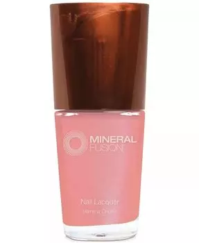 Лак для ногтей Mineral Fusion, цвет Crimson Clay (dark red/cream finish)