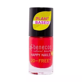 Лак для ногтей на растительной основе Benecos, цвет hot summer, 5 мл
