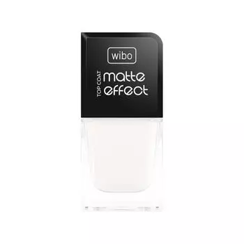 Лак для ногтей Nail Polish Top Coat Efecto Mate Wibo, 8.5 мл.