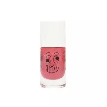 Лак для ногтей Nailmatic для детей на водной основе Kitty Pink Glitter 0,27 жидких унций.