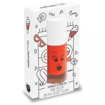 Лак для ногтей Nailmatic Kids детский оттенок Дори - оранжевый 8 мл