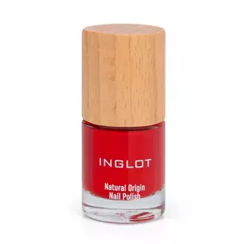 Лак для ногтей Natural Origin Nail Polish Inglot, цвет timeless red