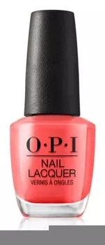 Лак для ногтей OPI Nail Lacquer, Live Love Carniva 15 мл