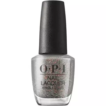 Лак для ногтей OPI Nail Lacquer Opaque Shimmer Finish Metallic Grey & Gold, 0,5 жидк. унции