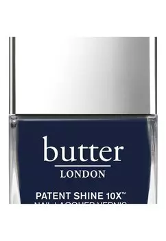 Лак для ногтей Patent Shine 10X Nail Lacquer Butter London, белый