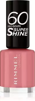 Лак для ногтей Rimmel 60 Seconds Super Shine, оттенок 235 Preppy In Pink 8 мл