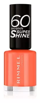 Лак для ногтей Rimmel 60 Seconds Super Shine, оттенок 404 Ora-ngy Vibe 8 мл