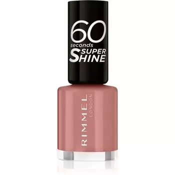 Лак для ногтей Rimmel 60 Seconds Super Shine оттенок 230 Mauve To The Music 8 мл