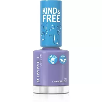 Лак для ногтей Rimmel Kind & Free оттенок 153 Лаванда Светлый 8 мл