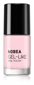 Лак для ногтей с гелевым эффектом NOBEA Day-to-Day, оттенок Misty rose #N59 6 мл