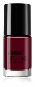 Лак для ногтей с гелевым эффектом NOBEA Day-to-Day, оттенок Dark cherry #N09 6 мл