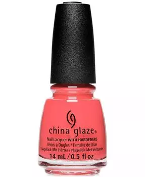 Лак для ногтей с отвердителями China Glaze, цвет Flip Flop Fantasy