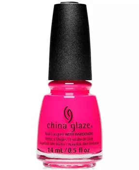 Лак для ногтей с отвердителями China Glaze, цвет Rose Among Thorns