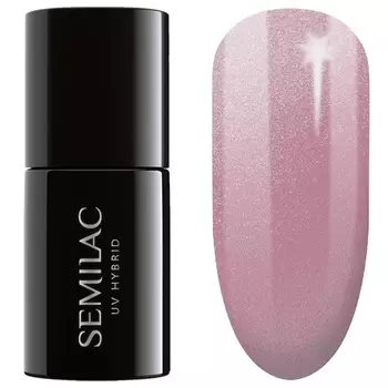 Лак для ногтей Semilac UV Hybrid 238 Rose Pearl 7 мл