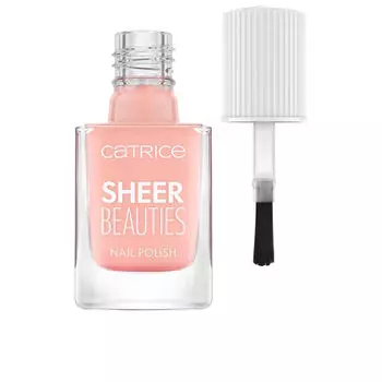 Лак для ногтей Sheer beauties nail polish Catrice, 10,5 мл, 050-peach for the stars
