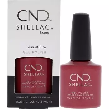 Лак для ногтей шеллак Kiss Of Fire, Cnd