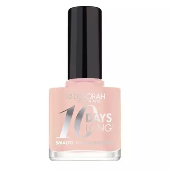 Лак для ногтей стойкостью 10 дней № 882 «Нюдовая роза» — стойкий и без УФ-ламп, Deborah