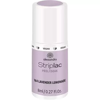 Лак для ногтей Striplac Peel Or Soak Lavender Lemonade Led укрепляющий розовый 5G, Alessandro