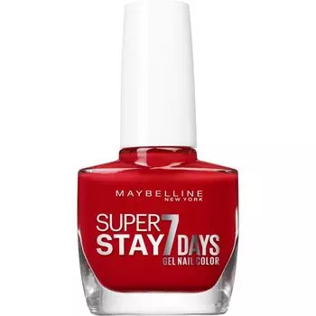 Лак для ногтей Super Stay 7 Days № 08 Страстный красный Maybelline New York, 10 ml