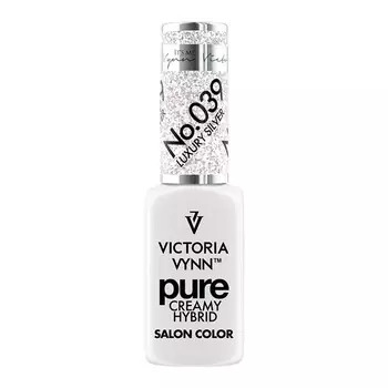 Лак для ногтей Victoria Vynn Pure Creamy Hybrid 039 Luxury Silver, 8 мл