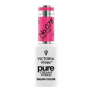 Лак для ногтей Victoria Vynn Pure Creamy Hybrid 078 Pinky Pink, 8 мл