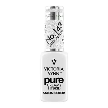 Лак для ногтей Victoria Vynn Pure Creamy Hybrid 143 Magical Silver, 8 мл