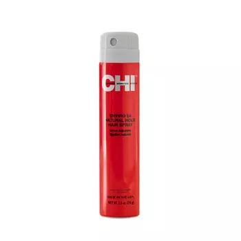 Лак для волос средней фиксации enviro 54 natural hold hair spray Chi, вес 74 гр.