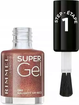 ЛАК ДЛЯ НОГТЕЙ Rimmel SuperGel - 080 NAUGHTY OR NICE Inna marka