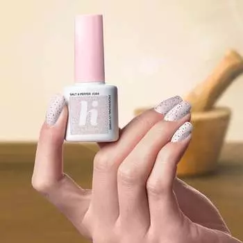 Лак гибридный 264 Соль и перец 5мл Hi Hybrid