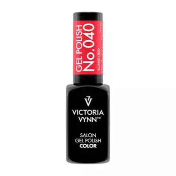 Лак гибридный для ногтей Victoria Vynn 040 Scarlet Red, 8 мл