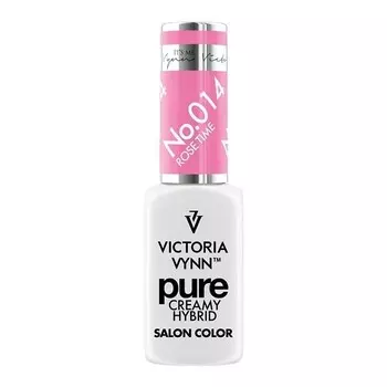 Лак гибридный для ногтей Victoria Vynn Pure Creamy Hybrid 014 Rose Time, 8 мл