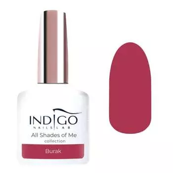 Лак гибридный Индиго, Свекла, 7 мл, Indigo