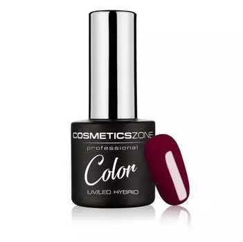 Лак гибридный темно-фиолетовый — 523, 7 мл Cosmetics Zone