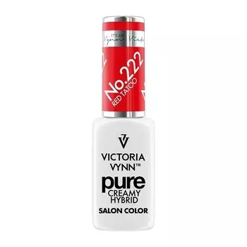 Лак гибридный Victoria Vynn Pure Creamy Hybrid 222 Red Tattoo, 8 мл