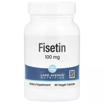 Lake Avenue Nutrition, физетин, 100 мг, 90 растительных капсул